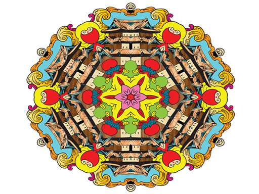Mandala Coloring Book Online Game - Relaxation Game