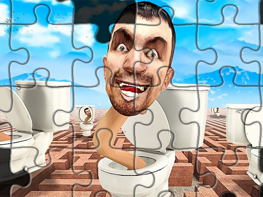 Skibidi Toilet Jigsaw Puzzle 2 Online Puzzle Game