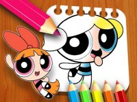 Powerpuff Girls Coloring Fun