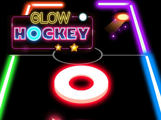 Glow Hockey Online Arcade Game