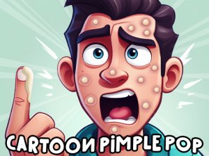Cartoon Pimple Pop Online Arcade Game