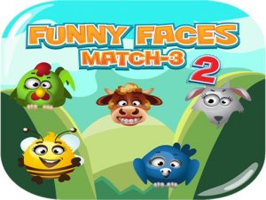Funny Faces Match3 Puzzle Game