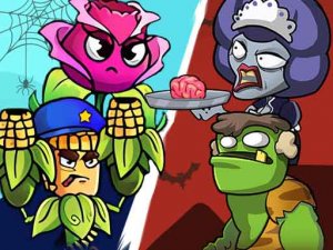 Plants Vs Zombies: Merge Defense Online Game - Tower Defense Puzzle