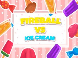Fireball Vs Ice Cream Online Arcade Game