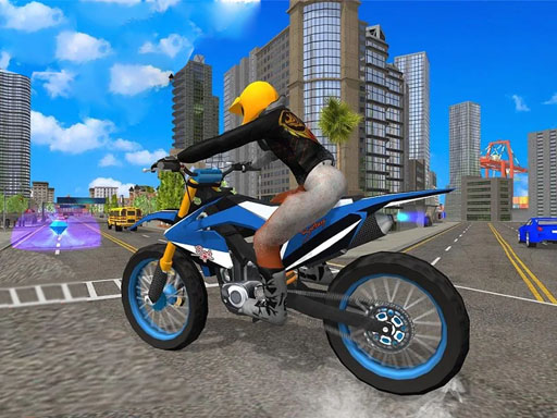 City Bike Stunt Racing Online Arcade Game