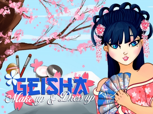 Geisha Makeup and Dress Up Online Game - Dress Up Game