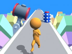 Stickman Gradient Running Game Arcade Game