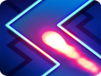 Neon Zigzag Reflex Game