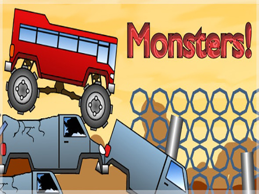 FZ Monster Track Hill Climb Racing Arcade Game
