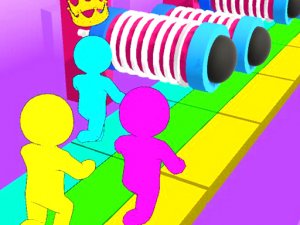 Crowd Run Race - Color Push Game Online Arcade Game