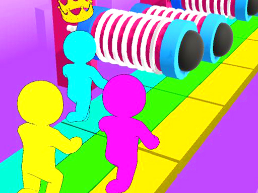 Crowd Run Race - Color Push Game Online Arcade Game