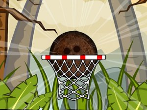 Coconut Basketball Online Arcade Game