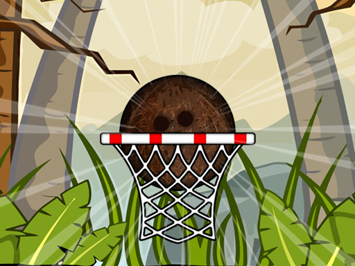 Coconut Basketball Online Arcade Game