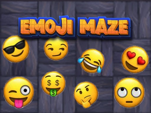 Emoji Maze Online Puzzle Game - Maze Adventure