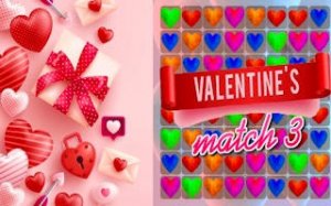 Valentine Tile Swap Puzzle